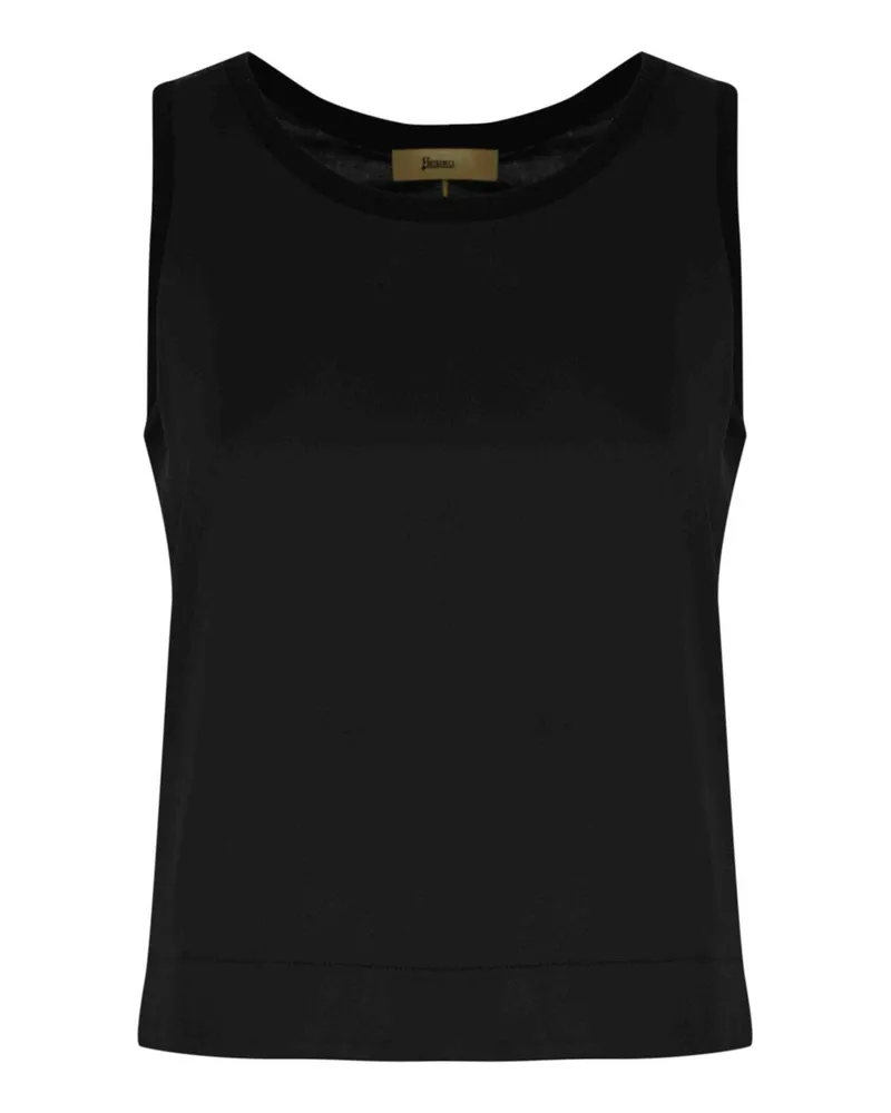 Herno Top - Schwarz Schwarz
