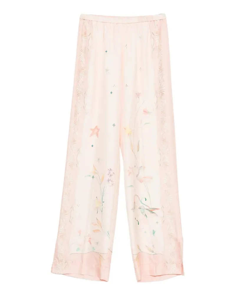 forte_forte Casual Hose - Rosa Rosa