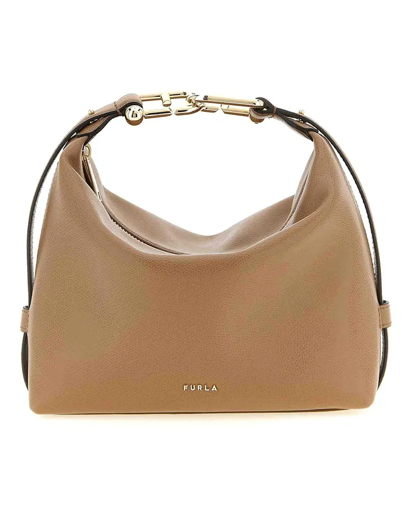 Furla Schultertasche - Beige Beige