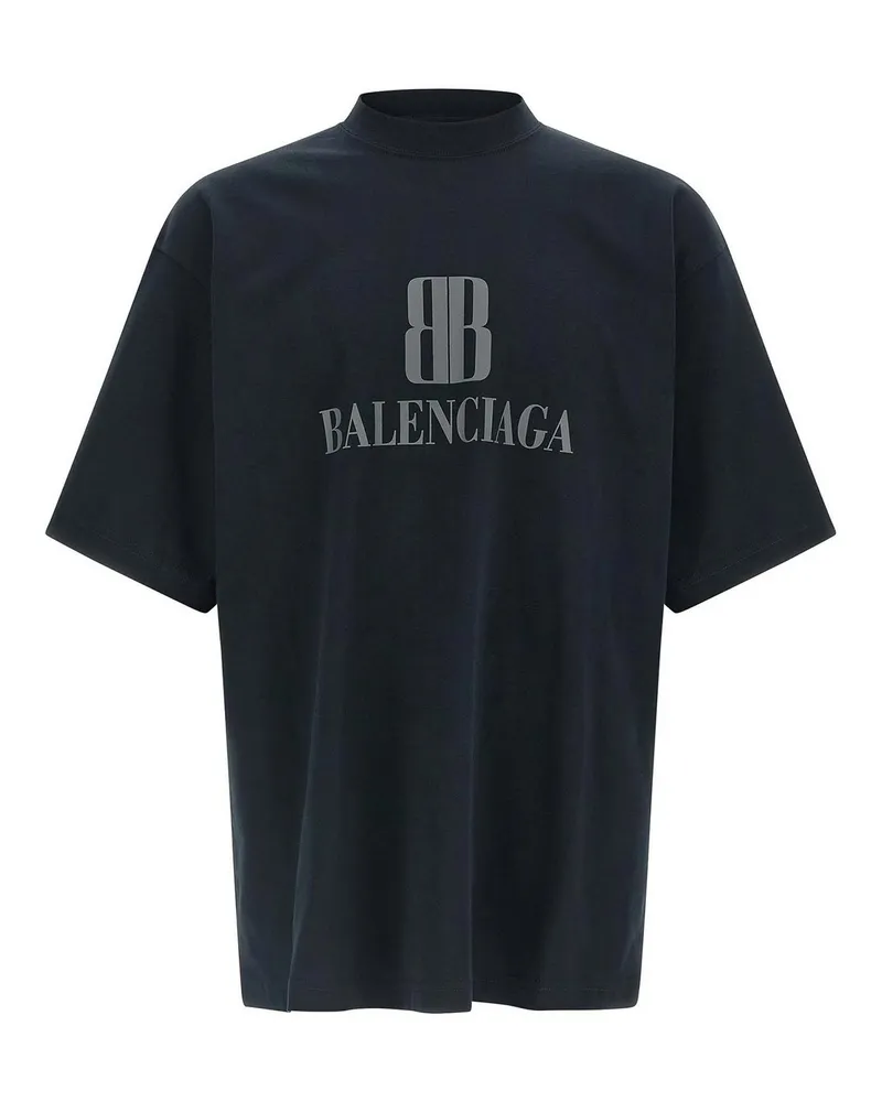 Balenciaga T-Shirt - Schwarz Schwarz