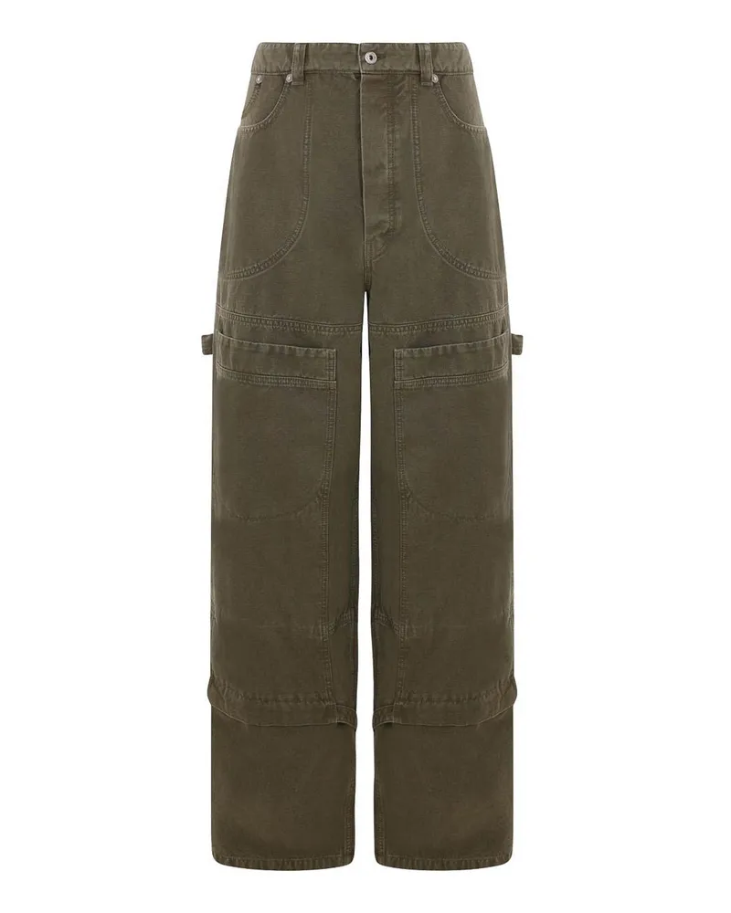 OFF-WHITE Bootcut Jeans - Hellbraun Hellbraun
