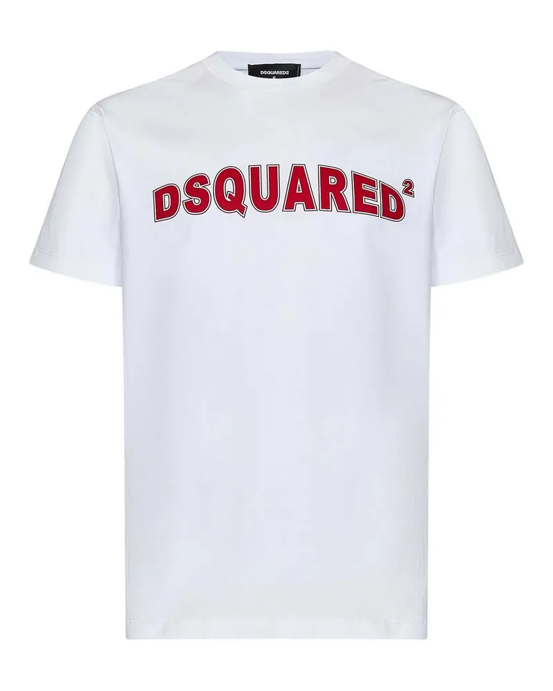 Dsquared2 T-Shirt - Weiß Weiß