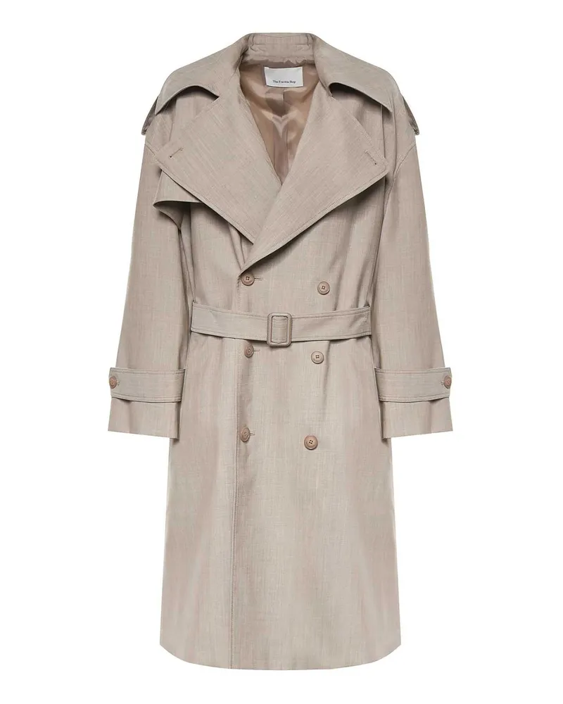 FRANKIE Shop Trenchcoat - Beige Beige