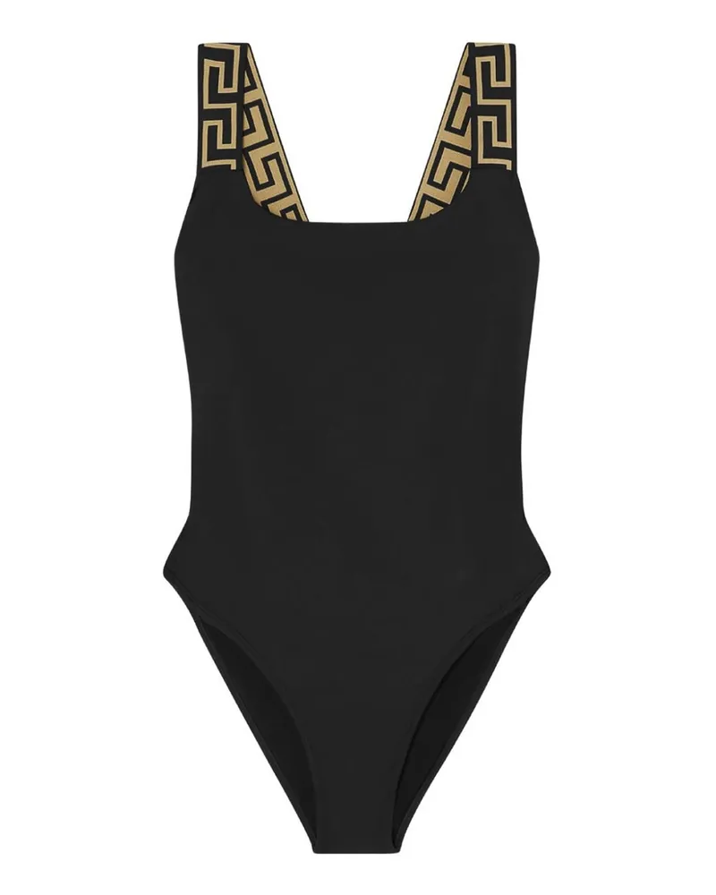 Versace Badeanzug - Schwarz Schwarz
