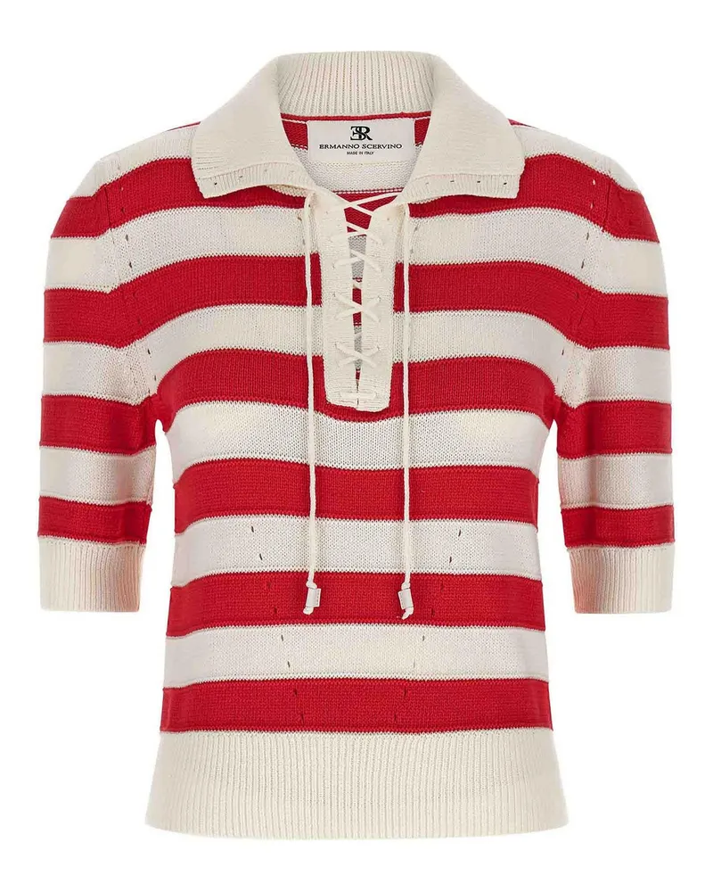Ermanno Scervino Poloshirt - Rot Rot