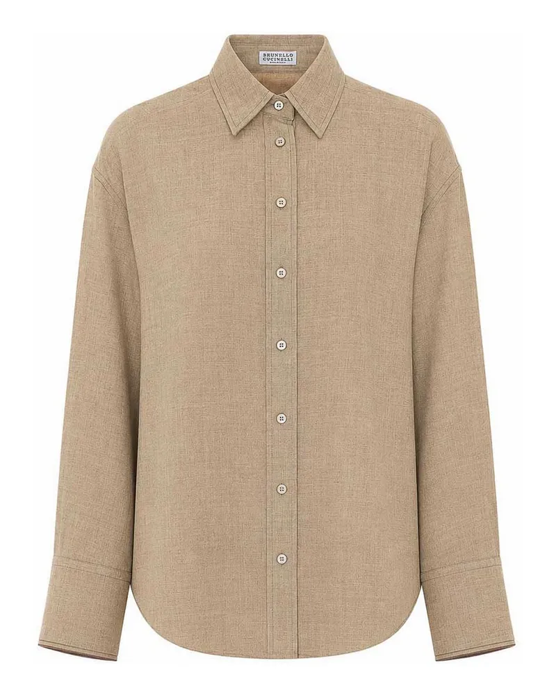 Brunello Cucinelli Hemd - Beige Beige
