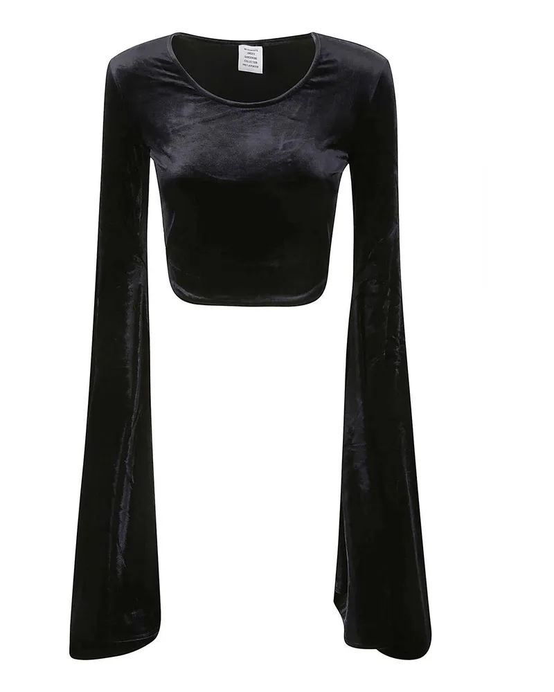 VETEMENTS Top - Schwarz Schwarz