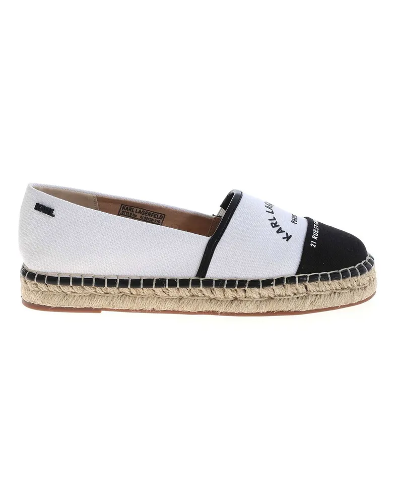 Karl Lagerfeld Espadrilles - Weiß Weiß