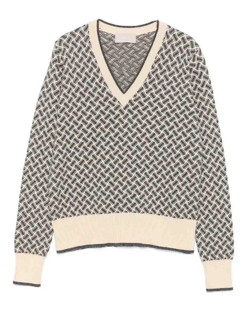 Drumohr  Rollkragenpullover - Weiß Weiß