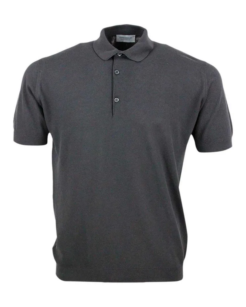 John Smedley T-Shirt - Dunkelbraun Dunkelbraun