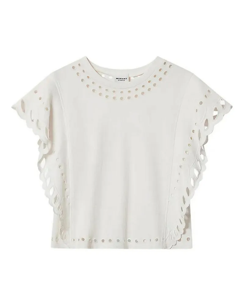 Étoile Isabel Marant Top - Weiß Weiß