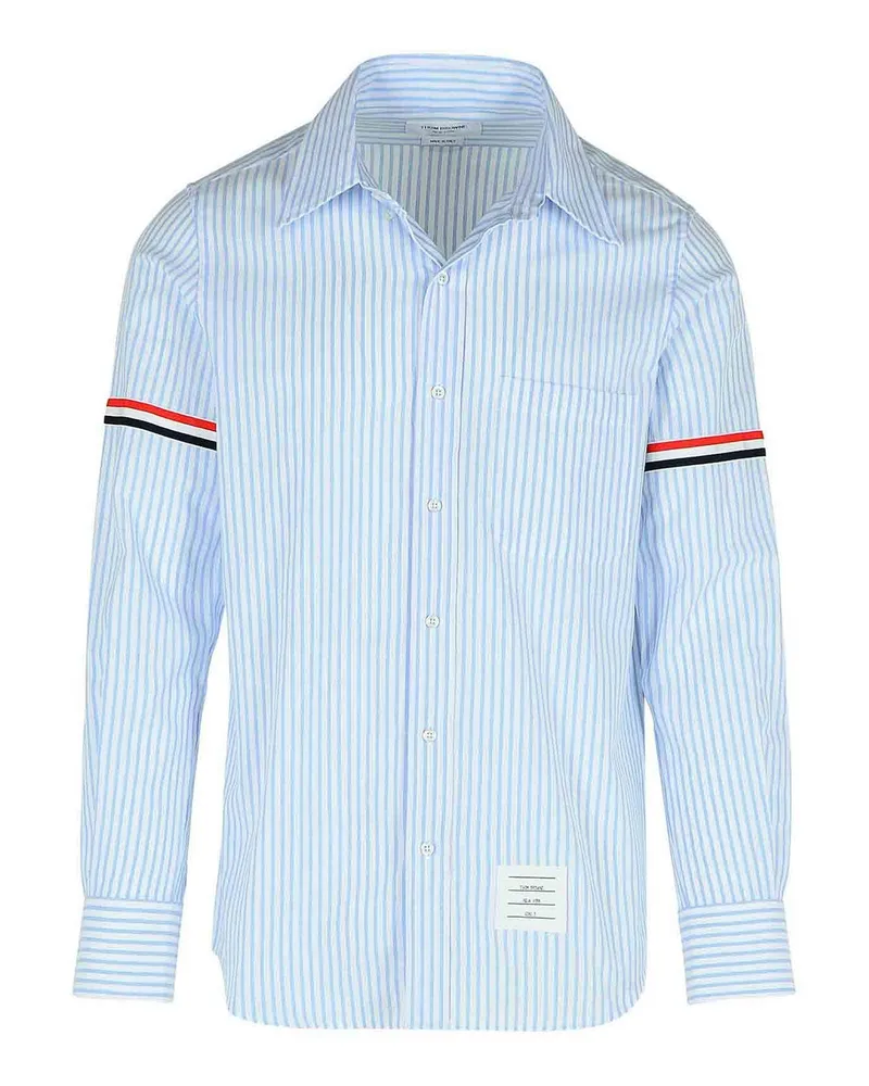 Thom Browne Hemd - Hellblau Hellblau