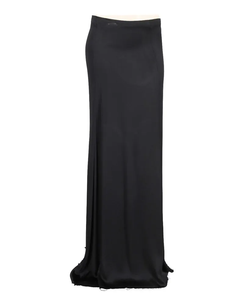Ann Demeulemeester Midirock - Schwarz Schwarz