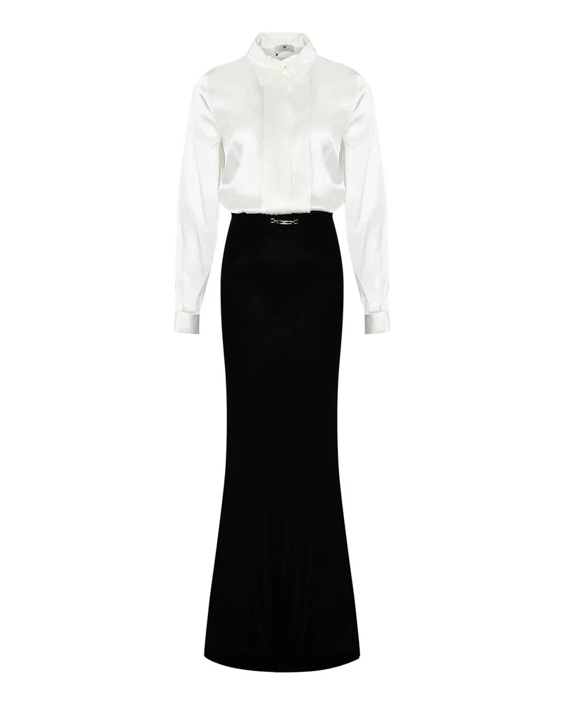 Elisabetta Franchi Abendkleid - Weiß Weiß