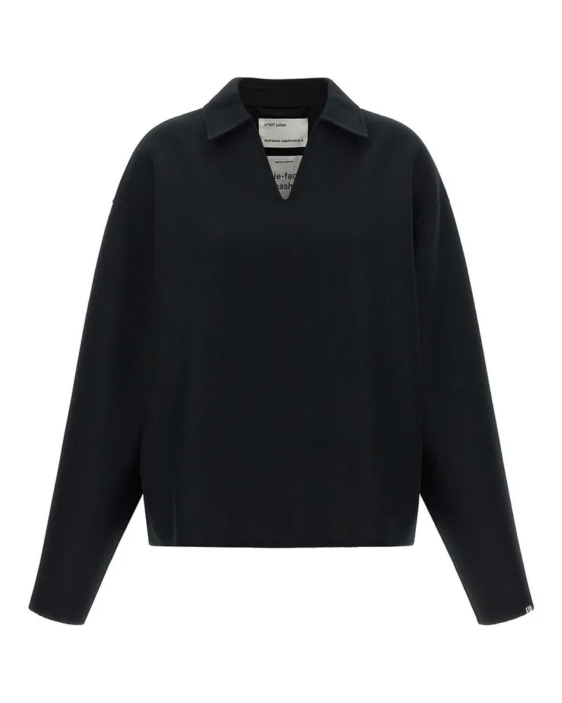 extreme cashmere Bluse - Schwarz Schwarz