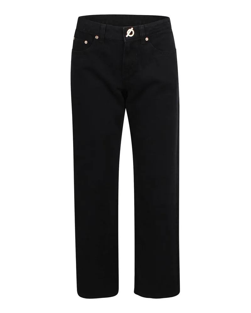 Cult Gaia Straight Leg Jeans - Schwarz Schwarz