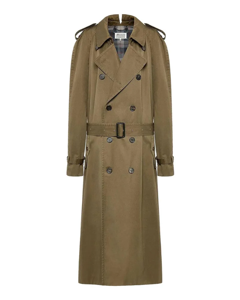 Maison Margiela Trenchcoat - Grün Grün