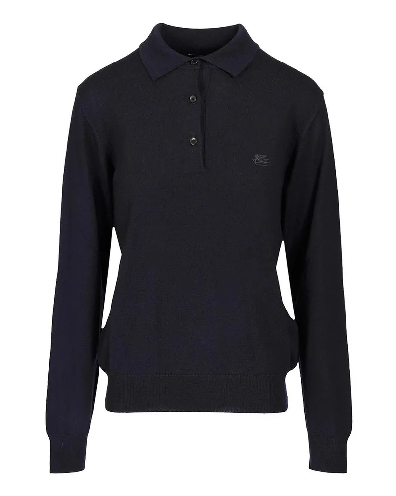 Etro Poloshirt - Blau Blau