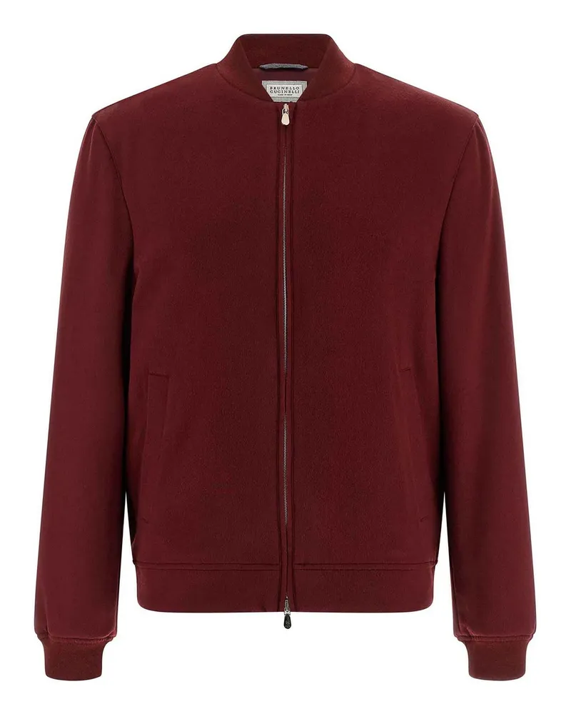 Brunello Cucinelli Bomberjacke - Rot Rot