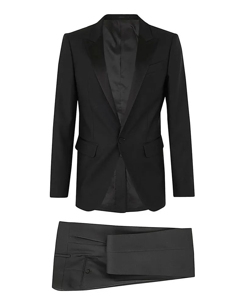 Dsquared2 Eleganter Anzug - Schwarz Schwarz