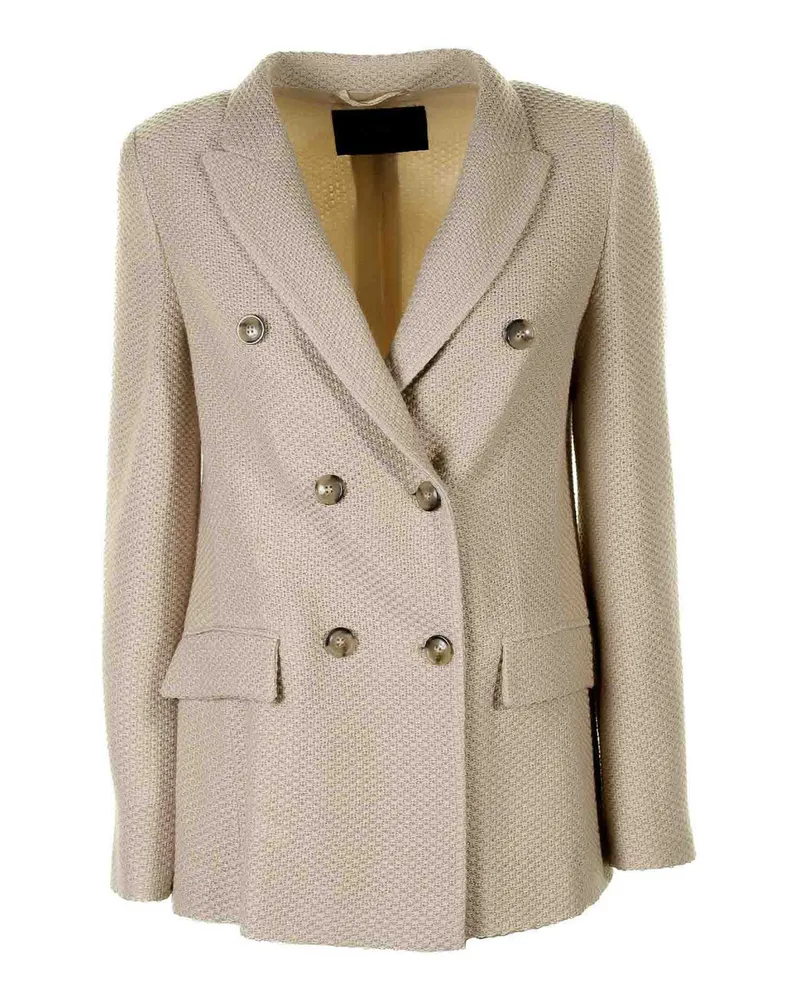 Seventy U-Boot-Pullover - Beige Beige