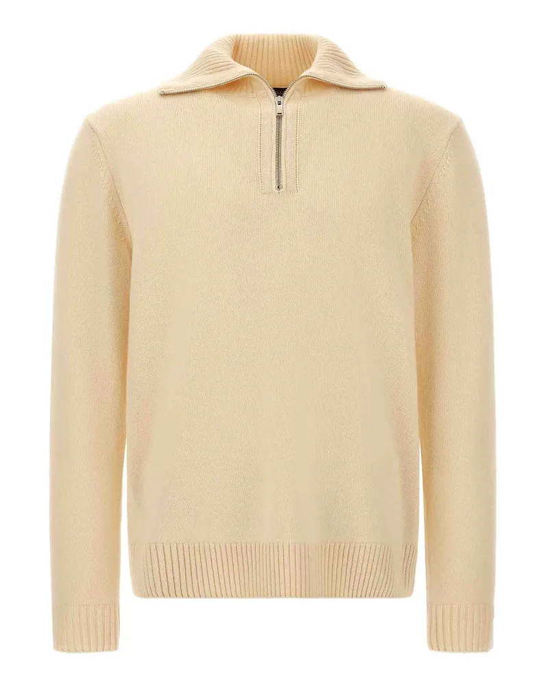 Zanone Rollkragenpullover - Weiß Weiß