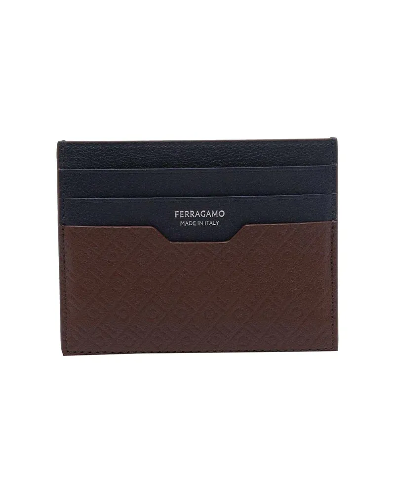 Ferragamo Clutch - Braun Braun