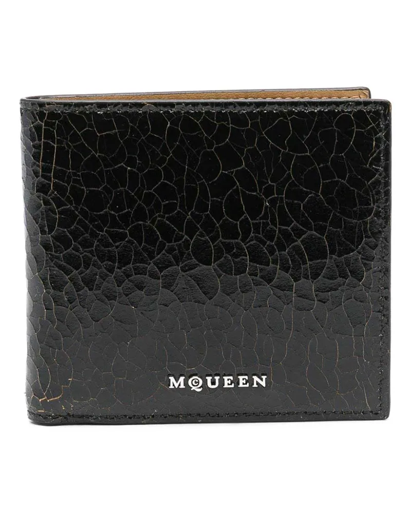 Alexander McQueen Portemonnaie - Schwarz Schwarz