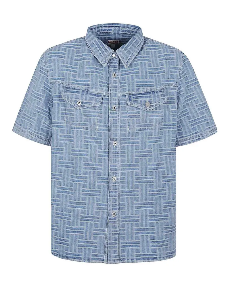 Kenzo Hemd - Blau Blau