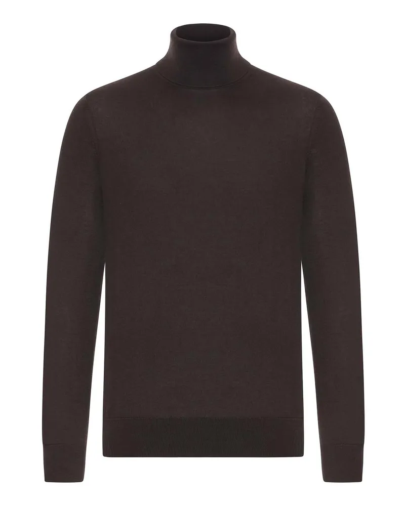 Ermenegildo Zegna Rundhalspullover - Braun Braun