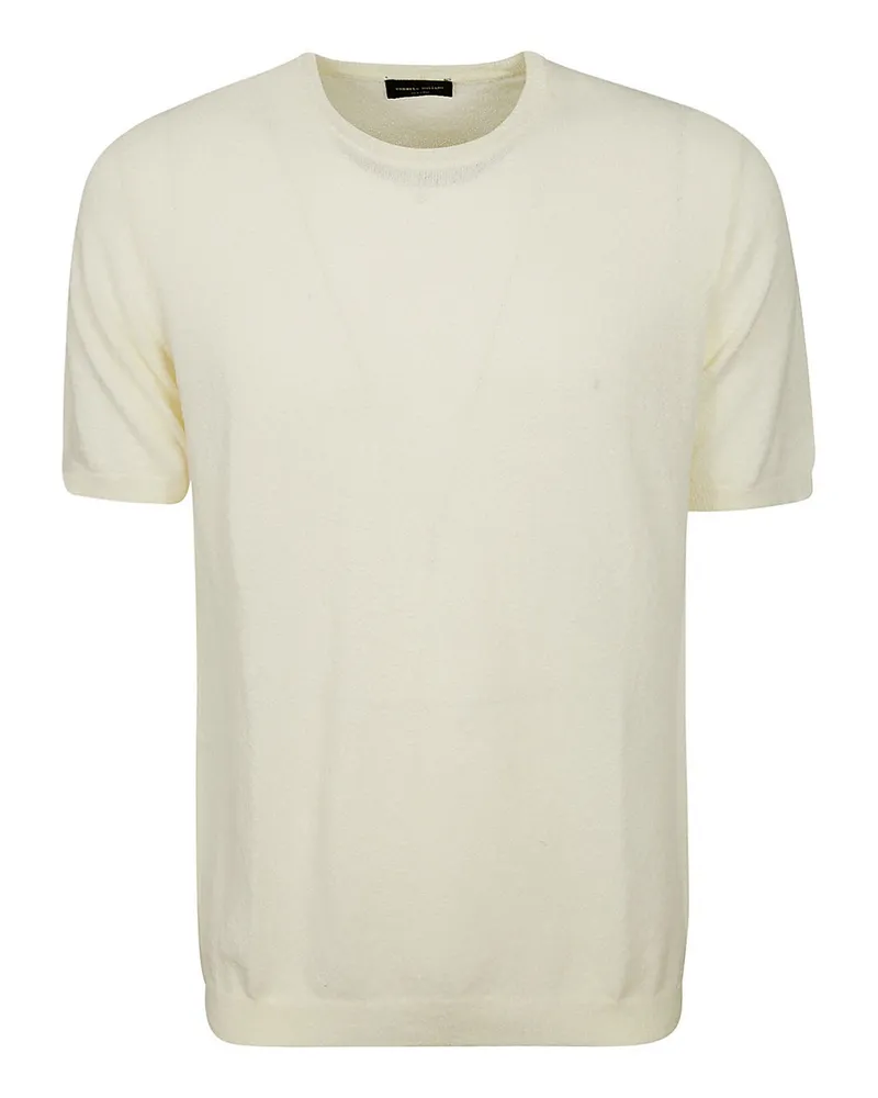 Roberto Collina T-Shirt - Weiß Weiß