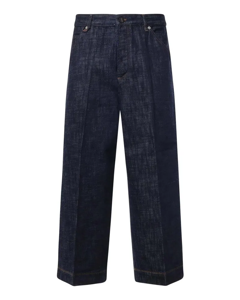 Jacquemus Straight Leg Jeans - Blau Blau