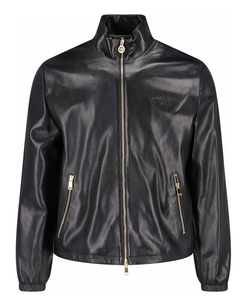 Versace Casualjacke - Schwarz Schwarz