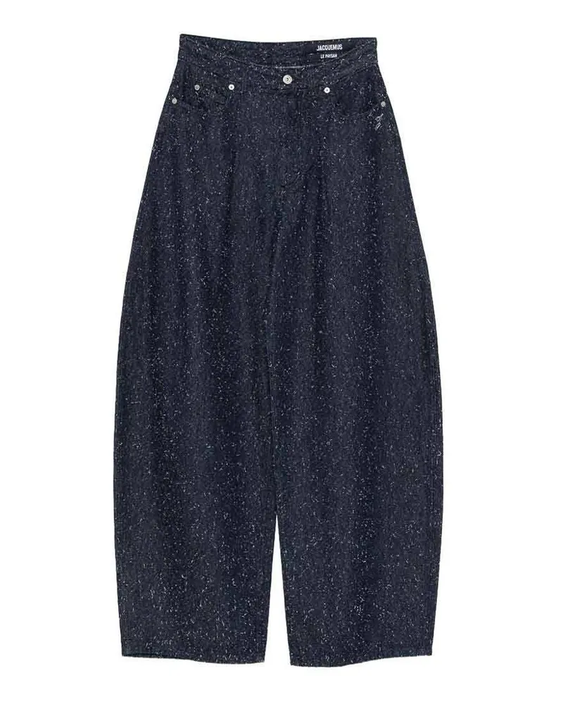 Jacquemus Straight Leg Jeans - Blau Blau