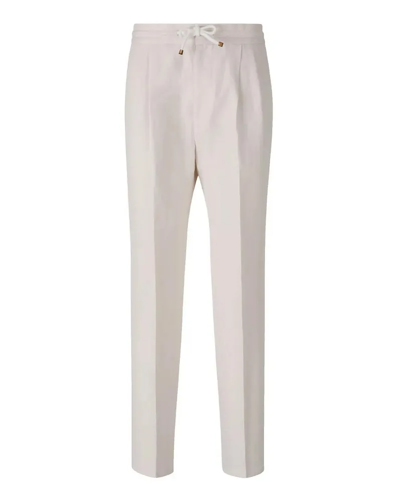 Brunello Cucinelli Casual Hose - Creme Creme
