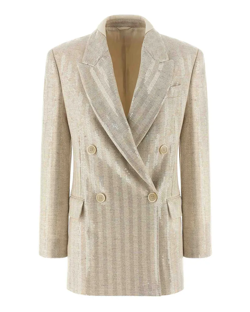 Brunello Cucinelli Blazer - Beige Beige