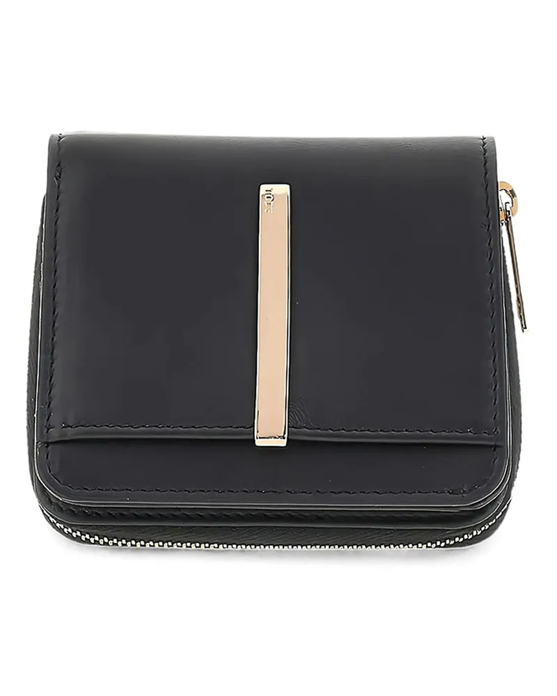 TOD'S Portemonnaie - Schwarz Schwarz
