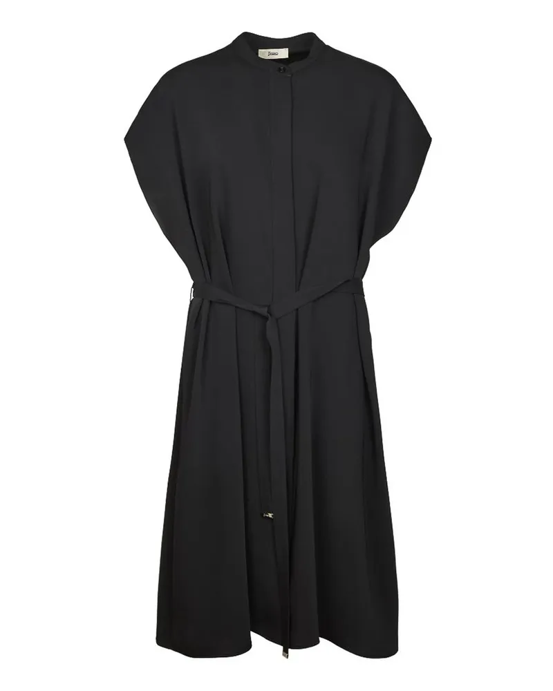 Herno Knielanges Kleid - Schwarz Schwarz