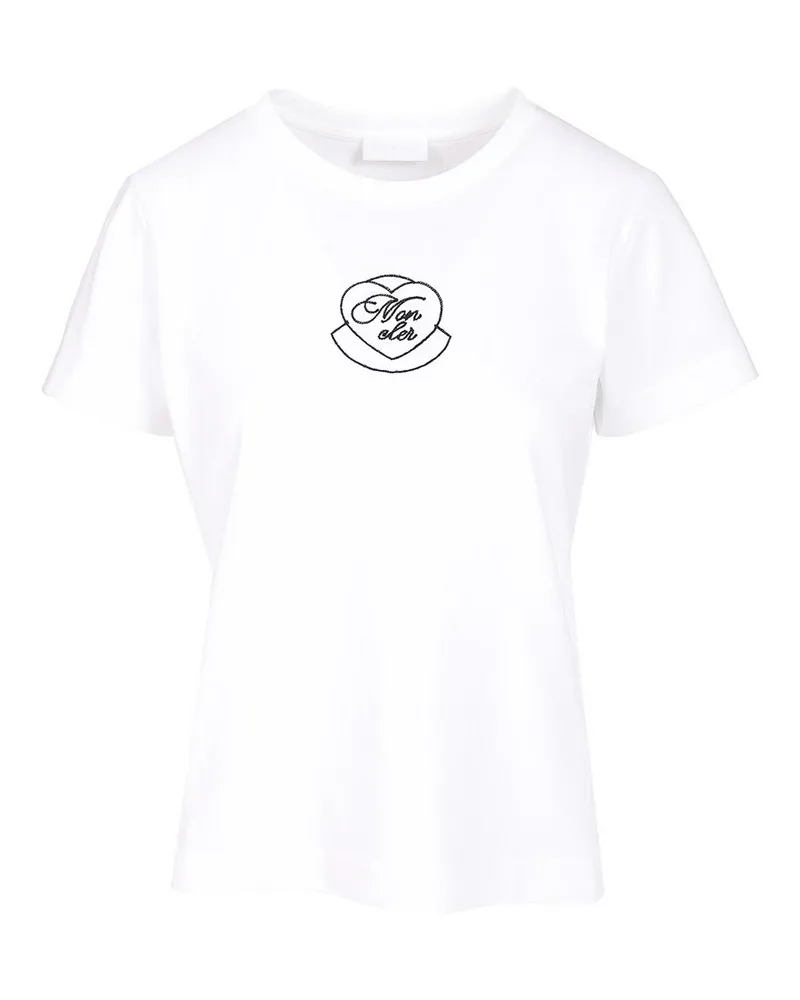 Moncler T-Shirt - Weiß Weiß