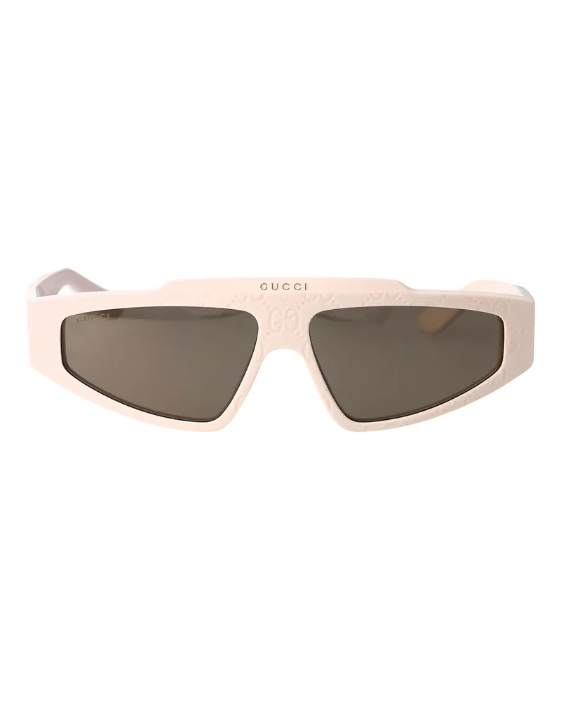 Gucci Sonnenbrille - Weiß Weiß