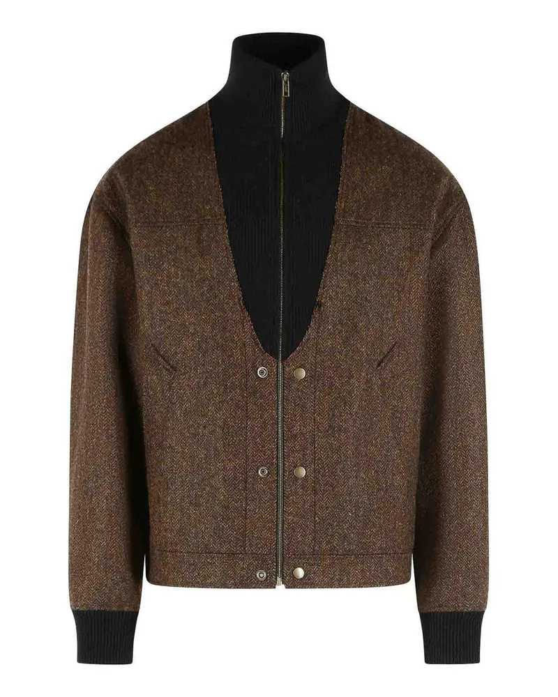 Maison Margiela Bomberjacke - Braun Braun