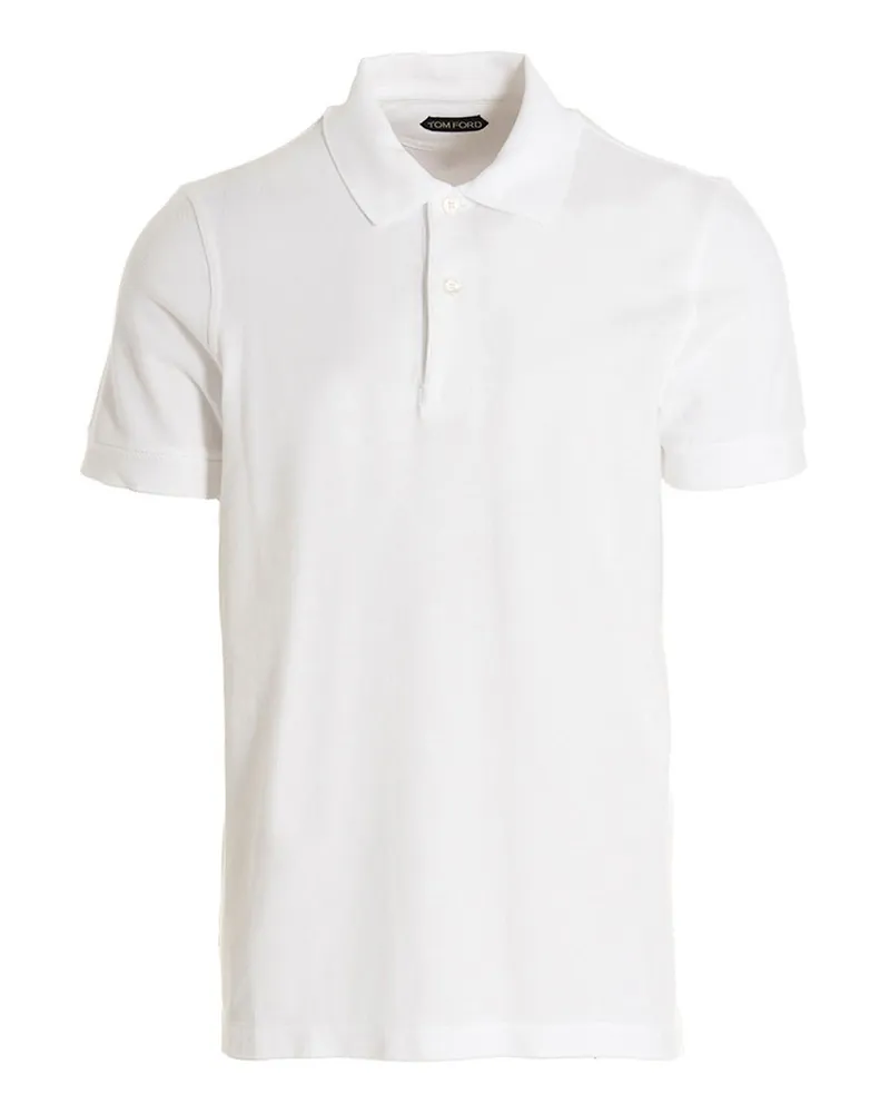 Tom Ford Poloshirt - Weiß Weiß