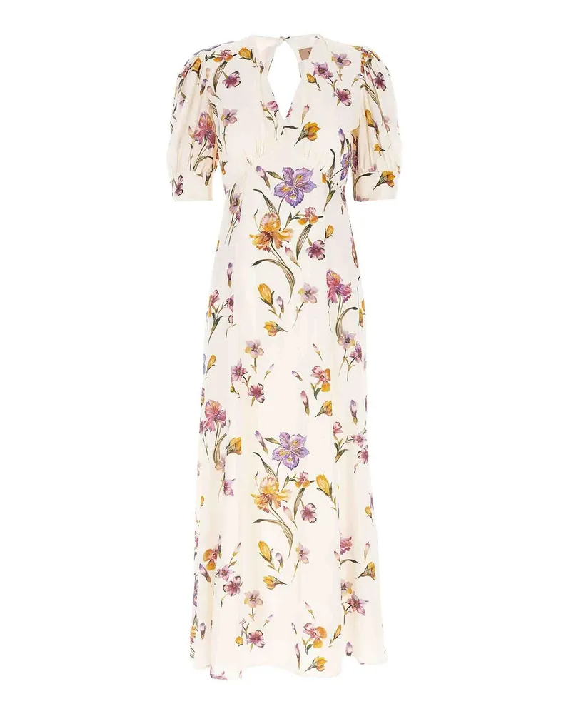 Twin-Set Knielanges Kleid - Weiß Weiß
