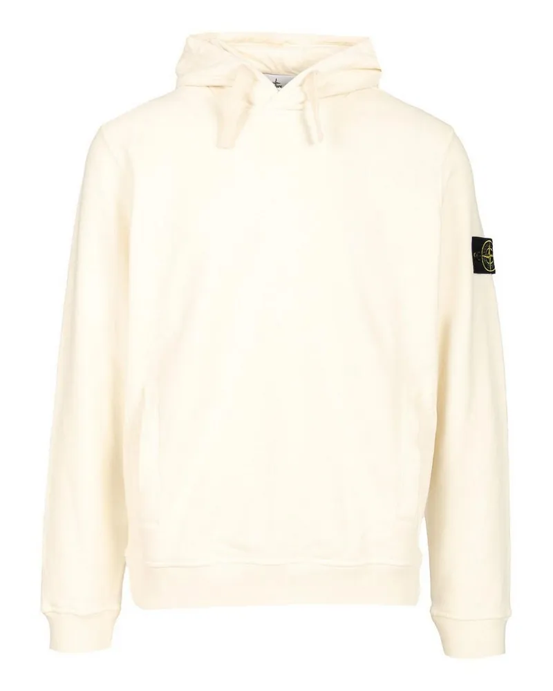 Stone Island U-Boot-Pullover - Weiß Weiß