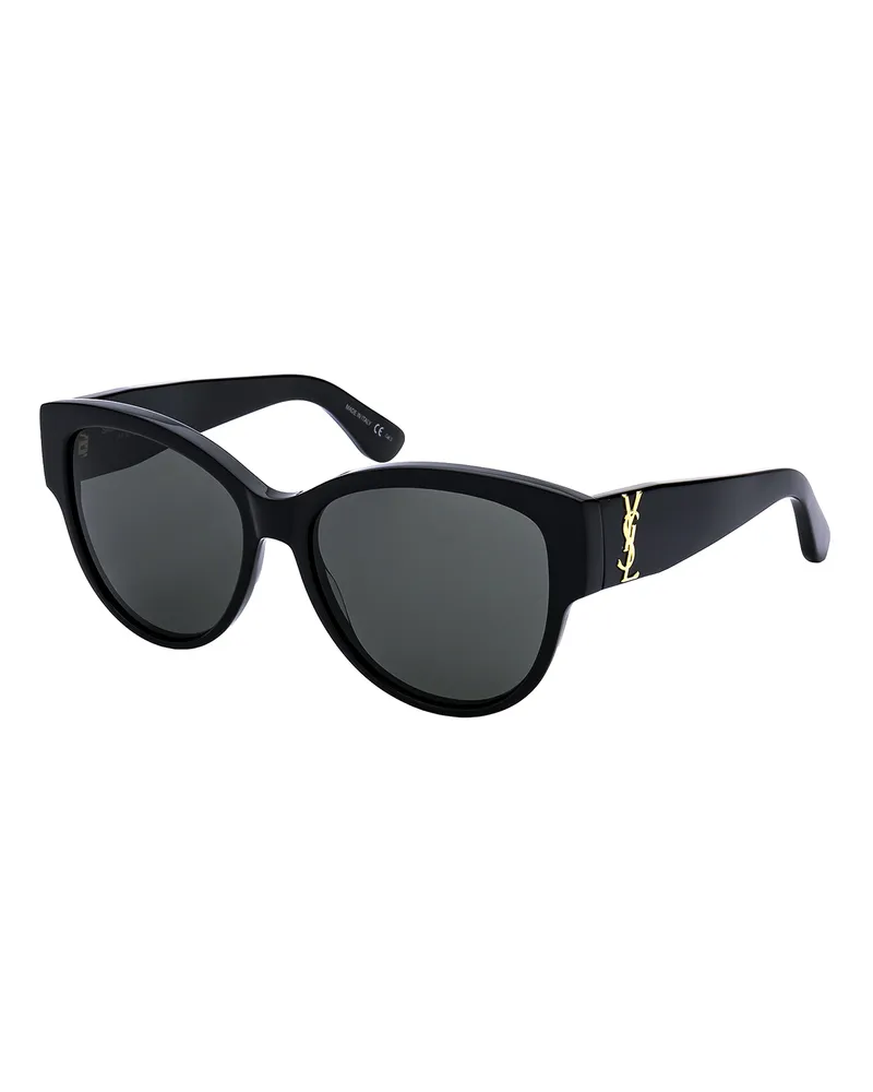 Saint Laurent Sonnenbrille - Schwarz Schwarz