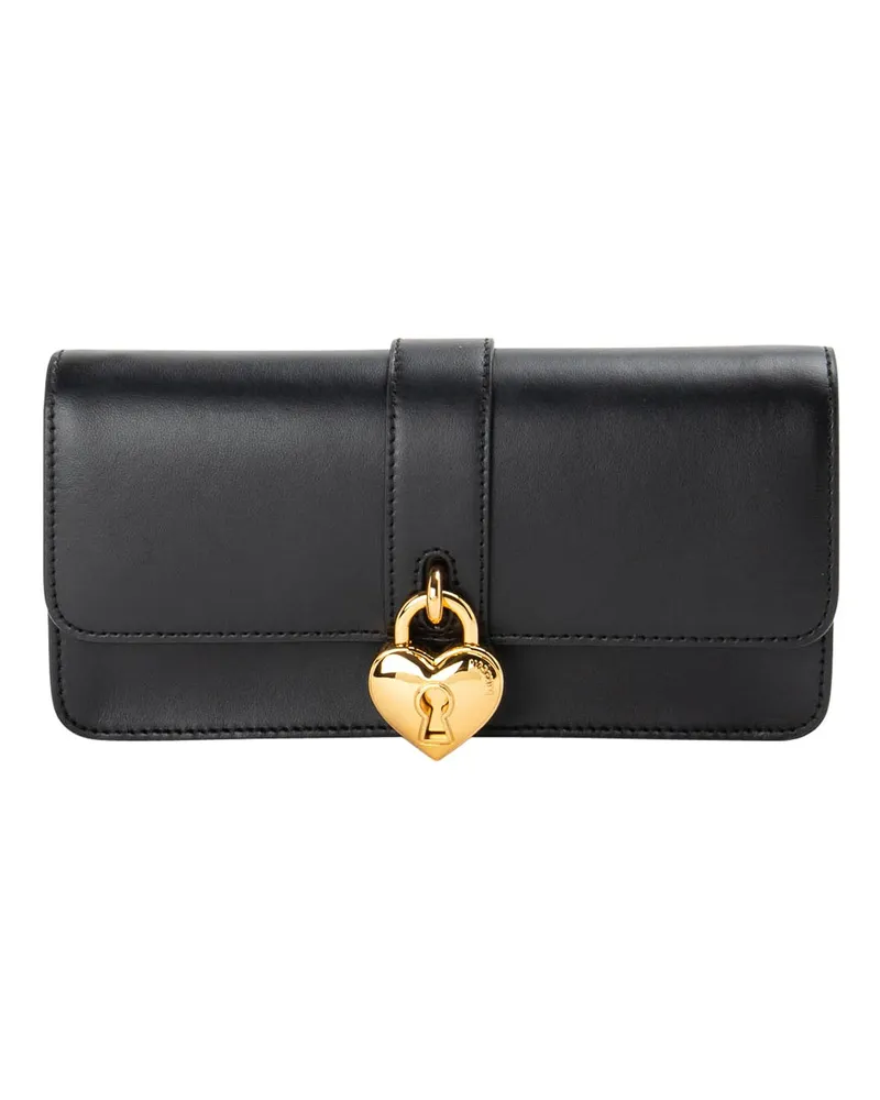 Moschino Clutch - Schwarz Schwarz