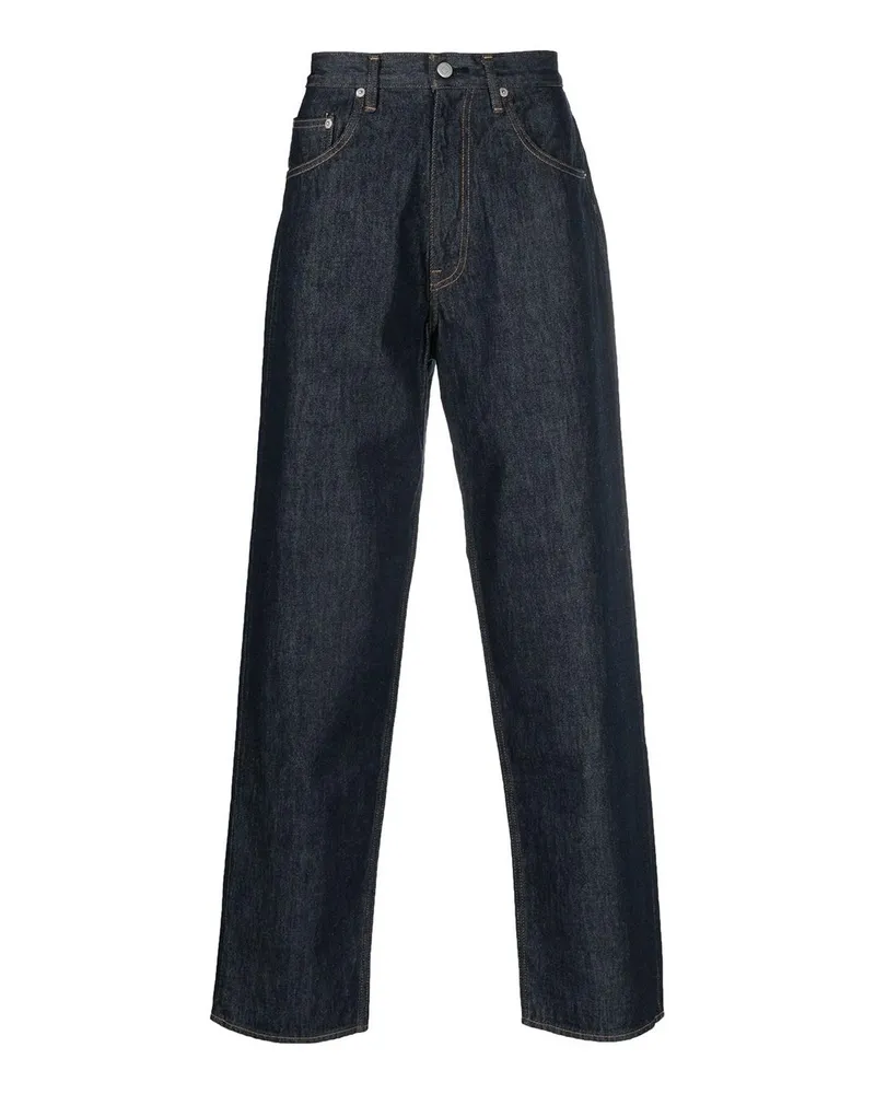 AURALEE Straight Leg Jeans - Blau Blau