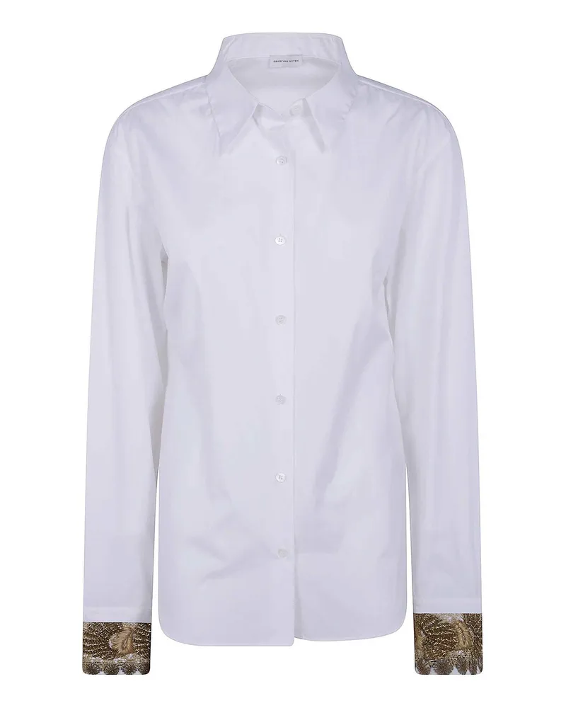Dries van Noten Hemd - Weiß Weiß