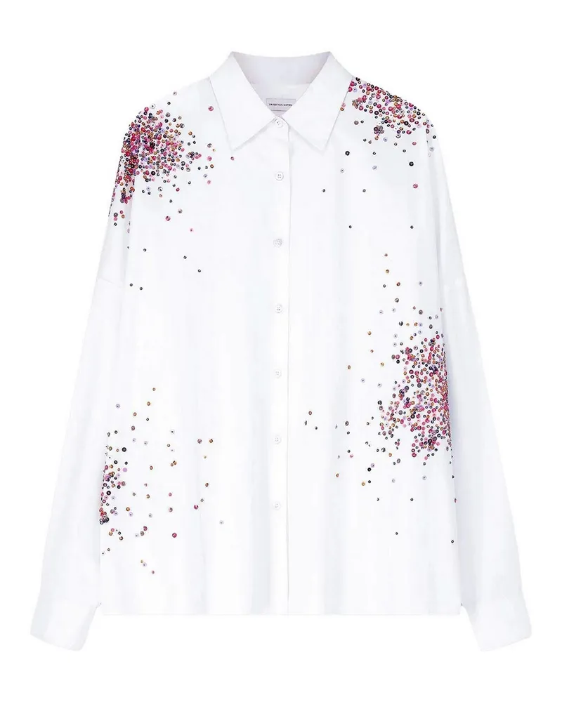 Dries van Noten Hemd - Weiß Weiß
