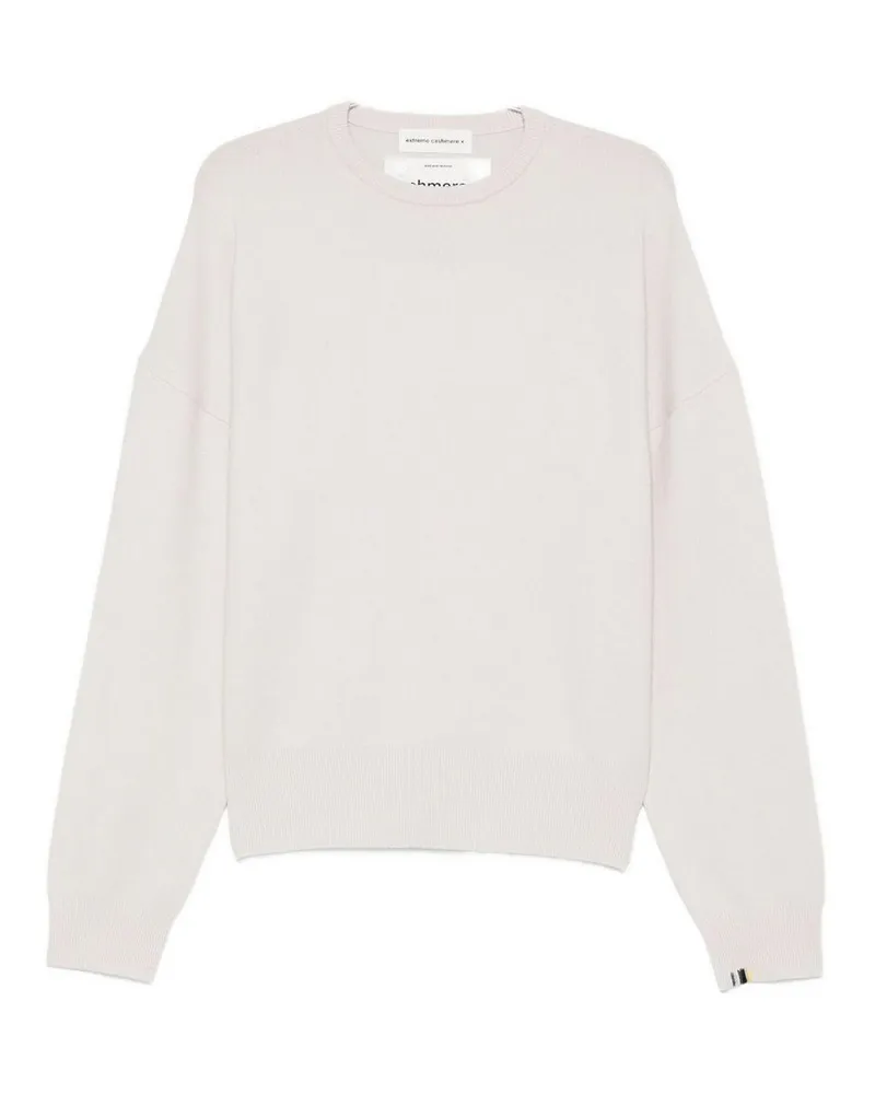 extreme cashmere Rundhalspullover - Weiß Weiß